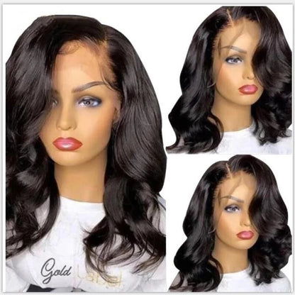 13x4 Glueless Body Wave Curly Hair Fluffy Wig