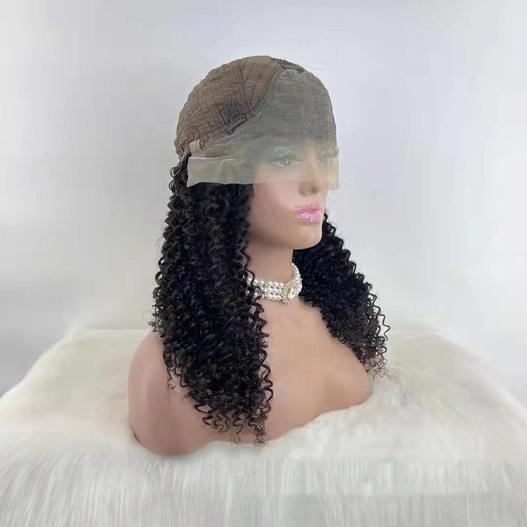 Jerry Curly 13x4 Lace Front Human Hair Wigs