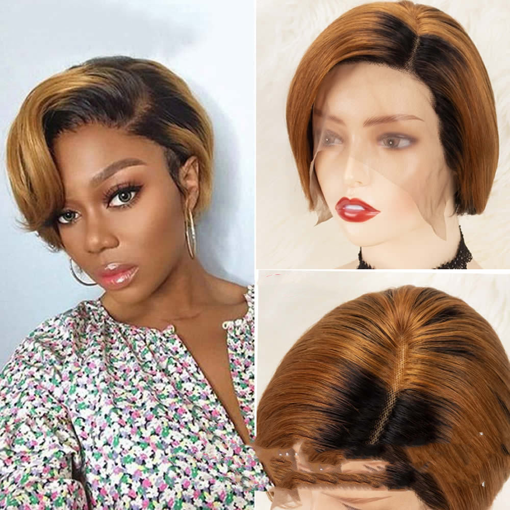 Pixie Human Hair T Part Wig | 13x4 13x6 Lace Frontal Wig