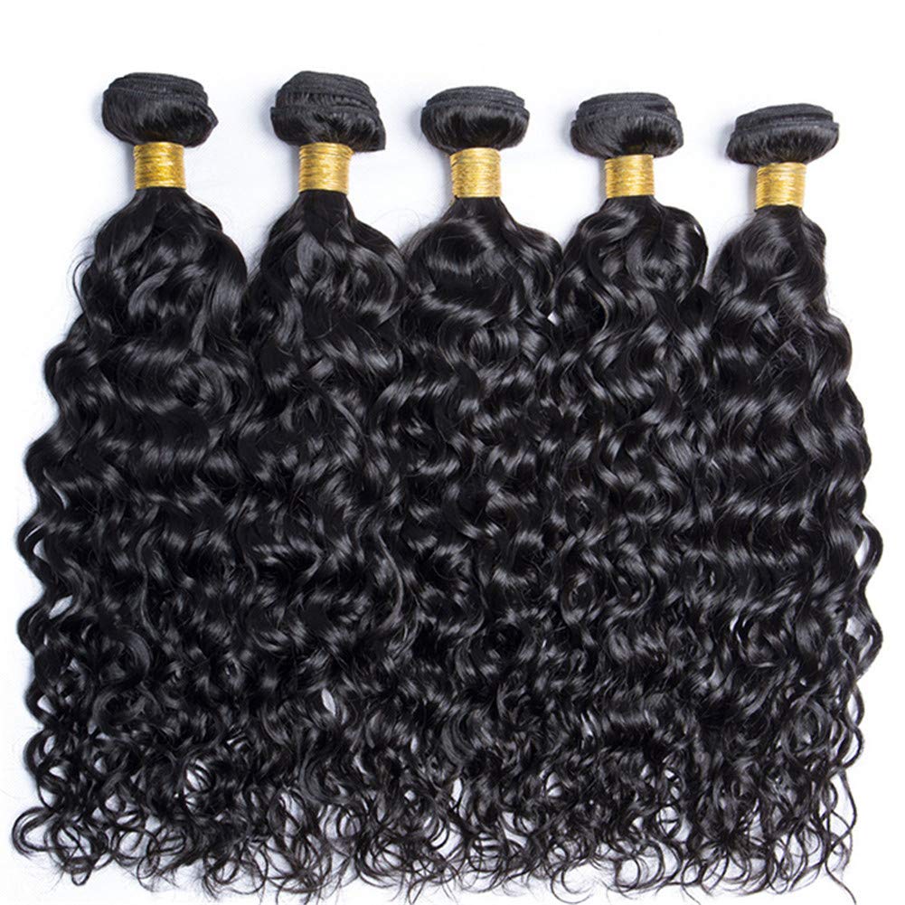 13x4   Frontal Water Wave Peruvian Hair Ear to Ear Lace Human Hair Extensions