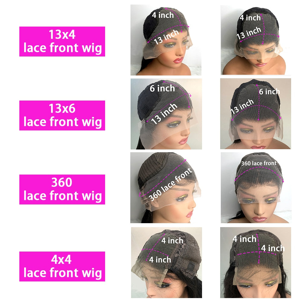 Hd Lace Wig 13x6 Brazilian Deep Wave