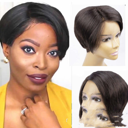 Pixie Human Hair T Part Wig | 13x4 13x6 Lace Frontal Wig