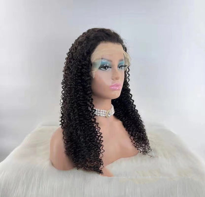 Jerry Curly 13x4 Lace Front Human Hair Wigs