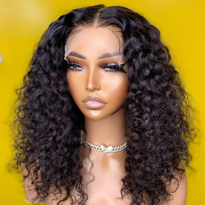 Wig By Sassy Loose Deep Wave Short Bob Wig Jerry Curly Human Hair Wigs